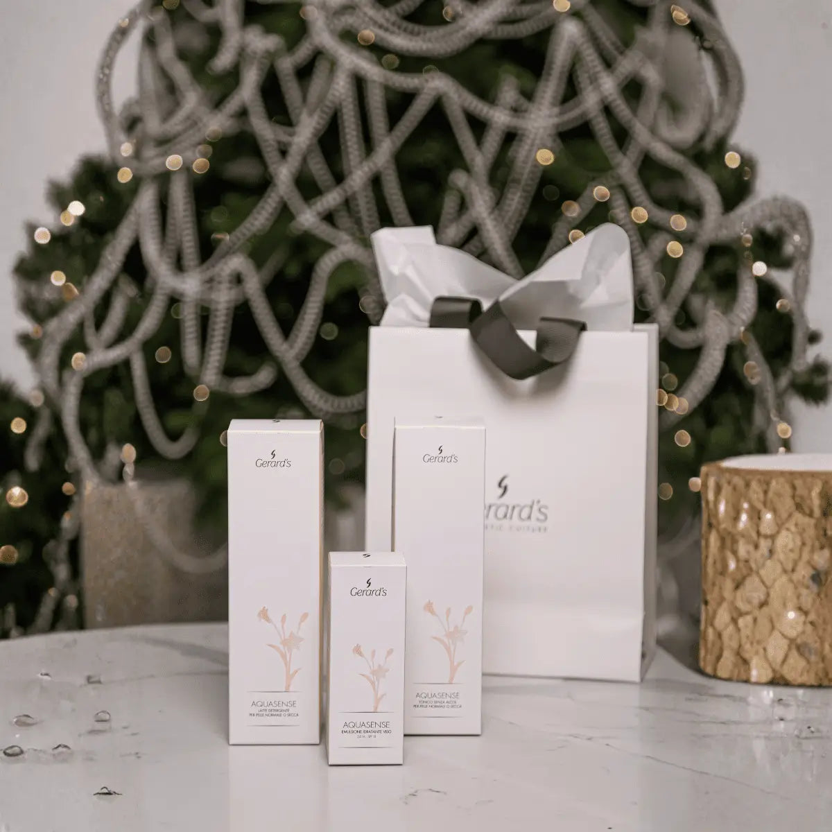 Gerard's rinkinys odos odos drėkinimui ir raminimui Aquasense (pienelis, tonikas, emulsija) visų tipų odai