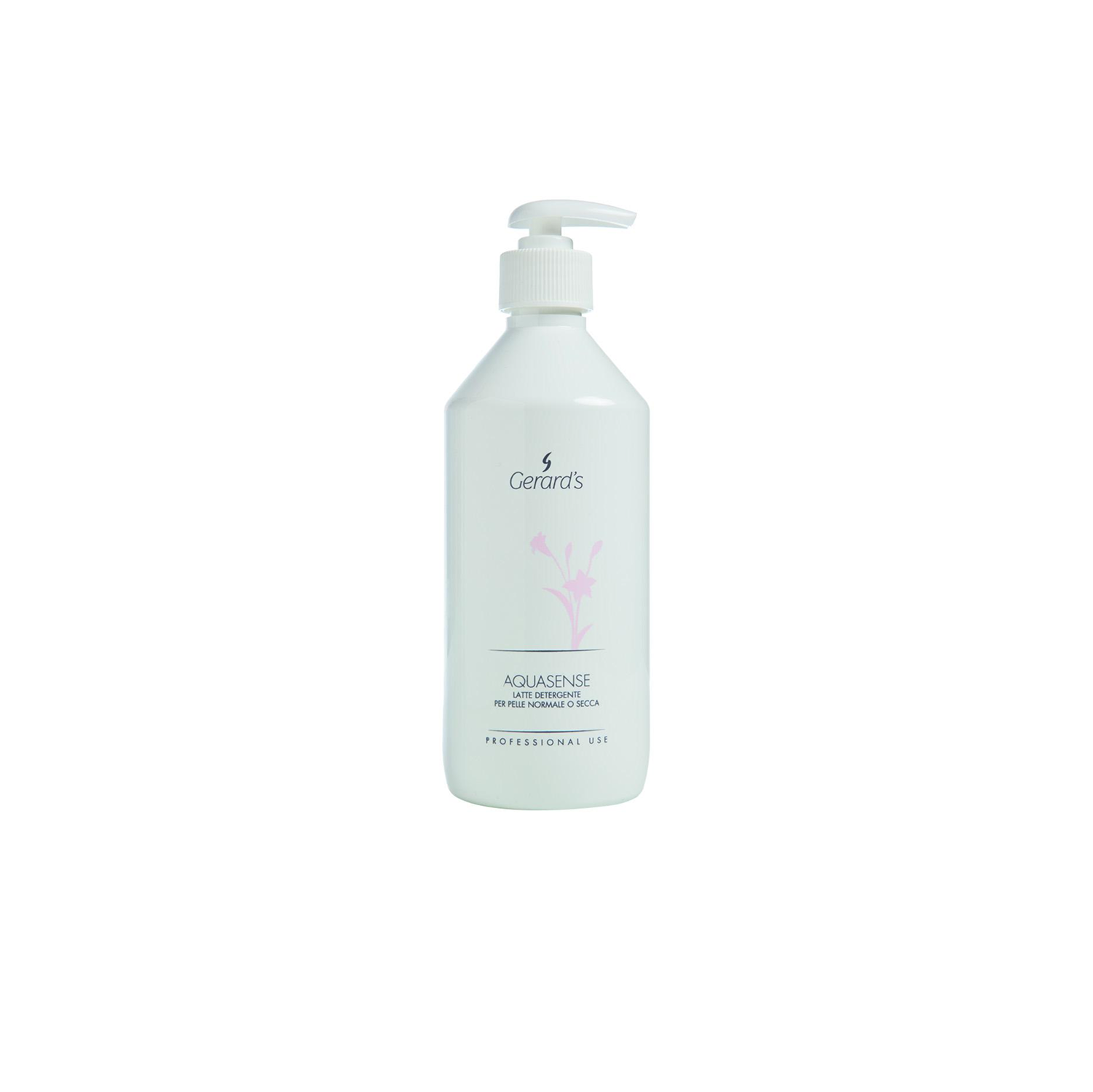 Gerard's valomasis, drėkinamasis pienelis normaliai ir sausai odai Aquasense, 500ml