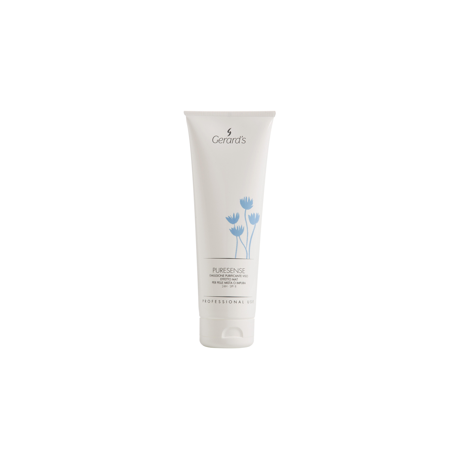 Gerard's matinė emulsija mišriai, į spuogus linkusiai odai Puresense 24H- SPF8, 250 ml