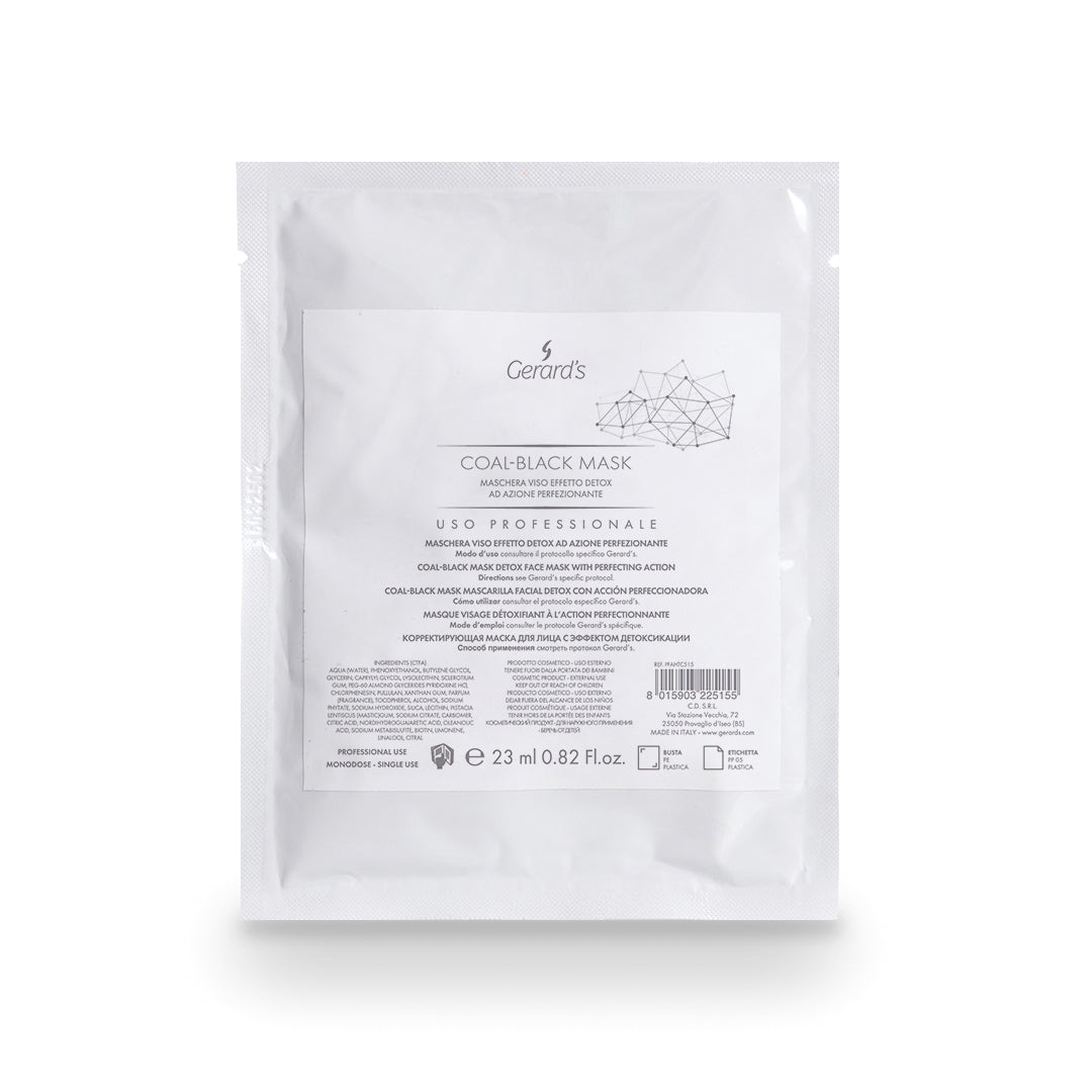 Gerard’s detoksikuojanti ir balansą atkurianti veido kaukė su bambuko anglimi COAL-BLACK MASK